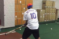 Neymar Junior care se recuperează după o accidentare gravă a fost în centrul atenției la o partidă de baseball - VIDEO