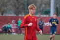 Jucătorul naționalei Moldovei de până la 19 ani, Matteo Obleac, a înscris pentru echipa Under 18 a clubului AS Roma - VIDEO