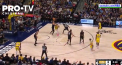 Meciuri dramatice în play-off-ul Ligii nord americane de baschet. Los Angeles Lakers a ratat o șansă uriașă de a egala în seria cu Denver Nuggets, după ce campioana a marcat coșul victoriei, odată cu sirena - VIDEO