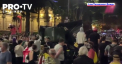 A fost o seară cu violențe în capitala Georgiei. Poliția a folosit gaze lacrimogene și tunuri cu apă pentru a dispersa mii de persoane care protestau în fața Parlamentului, față de legea agenților străini - VIDEO