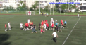Luptele MMA s-au mutat pe terenul de fotbal la un meci din Ucraina printre amatori - VIDEO