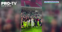 Dublu motiv de sărbătoare pentru portarul clubului Egnatia. După ce echipa sa a câștigat Cupa Albaniei la fotbal, goalkeeper-ul și-a cerut iubita în căsătorie - VIDEO