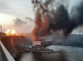 Rușii au atacat cea mai mare centrală hidroelectrică a Ucrainei. Este în stare critică - VIDEO