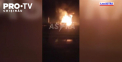 Ucrainenii au atacat cu drone două depozite de combustibil, noaptea trecută, în regiunea Krasnodar, din sudul Rusiei - VIDEO