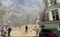 Cel puțin 20 de morți la Kiev, după un atac cu rachete al rușilor. Cel mai mare spital de copii a fost bombardat - VIDEO