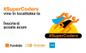 #SuperCoders revine. Înscrie-ți școala la cel mai tare program de educație și siguranță digitală pentru adolescenți și părinți