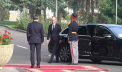 Întâmpinarea prim-ministrului Marelui Ducat de Luxemburg, Luc Frieden, de către prim-ministru Dorin Recean - VIDEO
