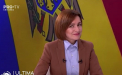 Șefa statului - „zguduită” în direct. Maia Sandu, surprinsă de cutremur în cadrul unei emisiuni televizate. Care i-a fost reacția - VIDEO 