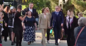 Maia Sandu s-a lansat în campania electorală. Înconjurată de susținători, premier, miniștri și deputați, candidata desemnată de PAS și-a prezentat programul în scuarul Teatrului de Operă și Balet - VIDEO