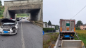 O autospecială condusă de un moldovean a lovit un pasaj subteran în Italia. Care este starea șoferului - FOTO