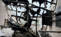 Imagini dramatice după incendiul care a izbucnit într-o mansardă din capitală - FOTO/ VIDEO