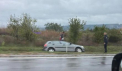 Nu a ținut cont de condițiile meteo și a ajuns într-un șanț. Poliția a intervenit la locul accidentului - FOTO