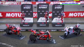 Francesco Bagnaia a câștigat cursa sprint din Japonia, la clasa regină MotoGP și reduce diferența față de liderul Jorge Martin. Acum doar 15 puncte îi despart pe cei doi în lupta pentru titlu - VIDEO