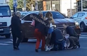 Detalii de la poliție despre accidentul din sectorul Rîșcani, unde o persoană a fost lovită pe o trecere de pietoni - VIDEO