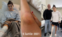 Luptătoarea Anastasia Nichita - operată la picior într-un spital din Germania: „Eu singură nu știu cum a fost posibil să mă lupt timp de 3 ani” - FOTO