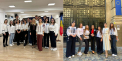 Îmbrăcați în haine naționale, mai mulți studenți moldoveni din România au votat. S-au format și cozi la unele secții de votare din țara vecină -  GALERIE FOTO