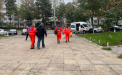 Ambulanța - solicitată la o secție de votare. Unui alegător i s-a făcut rău - FOTO