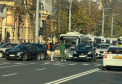 Accident pe bulevardul Ștefan cel Mare și Sfânt din capitală. Circulația troleibuzelor - afectată - FOTO