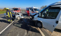 Accident cumplit la Ialoveni. Două persoane au decedat pe loc, după ce două vehicule s-au lovit frontal. Precizările poliției - VIDEO
