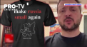 Presedintele ucrainean Volodimir Zelenski i-a ironizat pe Vladimir Putin si pe aliatul acestuia, Donald Trump, purtând un tricou cu mesajul „Să facem Rusia mică din nou” - VIDEO