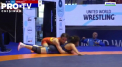 Participanta la Jocurile Olimpice de la Paris, Irina Rîngaci este pe cale să își apere titlul de campionă mondială la lupte în categoria de până la 23 de ani - VIDEO