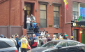 Diaspora din New York își face tot mai simțită prezența. MAE anunță că numărul alegătorilor este în creștere. Imagini surprinse la o secție de votare - FOTO 