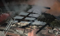 Incendiu în stânga Nistrului: Un bărbat a ajuns la spital, după ce a încercat singur să stingă un incendiu care a izbucnit în casa sa - FOTO