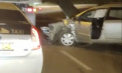 Două mașini au fost avariate, după ce s-au lovit pe o stradă din capitală. Precizările poliției - VIDEO