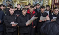Colegii Andreei Cuciuc de la Centrul de Excelență în Educație Artistică „Ștefan Neaga”  îi cântă rugăciunea Tatăl Nostru - VIDEO 