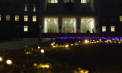 Solidaritate cu poporul ucrainean. Scuarul Parlamentului, iluminat în culorile drapelului țării vecine - VIDEO