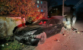 A avariat două maşini parcate, după ce s-a urcat băut la volan: Isprava unui șofer din stânga Nistrului - FOTO