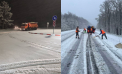 Drumurile din țară, înzăpezite: Drumarii au intervenit în peste 15 raioane - FOTO