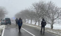 Accident la Cantemir: Trei persoane, printre care doi copii au ajuns la spital, după ce mașina în care se aflau a derapat de pe carosabil și s-a izbit într-un copac