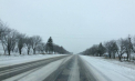 A nins și astăzi în nordul țării, pentru a doua zi consecutiv. Pe șosele s-a format polei, iar traficul rutier este dificil - VIDEO