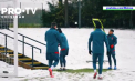 Ninsorile care s-au abătut asupra Europei au fost motiv de sărbătoare pentru fotbaliștii mai multor cluburi din Anglia și Franța - VIDEO