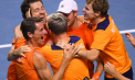 Performanță istorică pentru echipa masculină de tenis a Țărilor de Jos - VIDEO