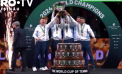  Naționala masculină de tenis a Italiei și-a apărat titlul de campioană în Cupa Davis - VIDEO