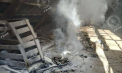 O casă de locuit din stânga Nistrului a luat foc din cauza unui scurtcircuit. Ce a făcut stăpâna locuinței - FOTO