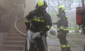 Incendiu la o fabrică de procesare a păsărilor din capitală. Opt echipaje de pompieri și salvatori au intervenit 