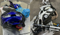 A încercat să intre în țară cu o motocicletă dezasamblată, fără a o declara. Un moldovean - documentat la vama Leușeni. Ce le-a spus acesta vameșilor - FOTO/VIDEO