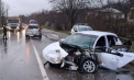 Accident tragic în raionul Strășeni: O femeie a decedat pe loc, iar doi șoferi și un copil de 6 ani au fost transportați la spital - VIDEO