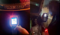 Un șofer de taxi, prins băut la volan în timp ce transporta trei pasageri: Avea depășită norma de alcool de peste 4 ori - VIDEO 