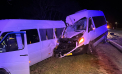 Accident grav cu implicarea a două microbuze, la Sîngerei. Șase pasageri au fost transportați la spital - FOTO/ VIDEO