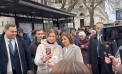 Maia Sandu - „scăldată” în aplauze de trecători, după ceremonia de învestire în funcția de președinte al Republicii Moldova - VIDEO