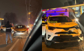 Accident rutier cu implicarea unei mașini de poliție pe o stradă din Chișinău. Detalii de la IGP - FOTO