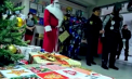 Au schimbat cagulele pe costumul lui Moș Crăciun și măștile de supereroi. Mai mulți angajaț ai Fulger „au descins” cu daruri la Institutul Oncologic din capitală, dar și la un spital din Comrat - VIDEO