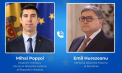 Ministrul Afacerilor Externe, Mihai Popșoi, a discutat la telefon cu noul său omolog român, Emil Hurezeanu și l-a invitat în Republica Moldova