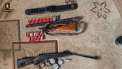 Percheziții în sudul țării: Polițiștii au ridicat mai multe arme și muniții de la cinci bărbați din Vulcănești și Taraclia. Imagini din timpul descinderilor - VIDEO