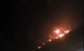 Un depozit de petrol rusesc, în flăcări după un atac cu drone al Kievului - VIDEO