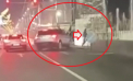 La un pas de tragedie în PMAN: Șoferiță - amendată pentru nerespectarea regulilor de circulație. Momentul teribil a fost surprins de o cameră de bord - VIDEO